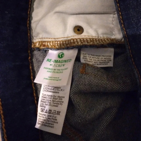 J crew mid-rise flare cropped jeans-26 like new - Picture 7 of 9